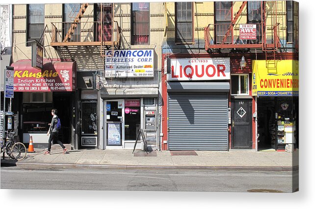 New York City Acrylic Print featuring the photograph Les 2 by Darren Martin