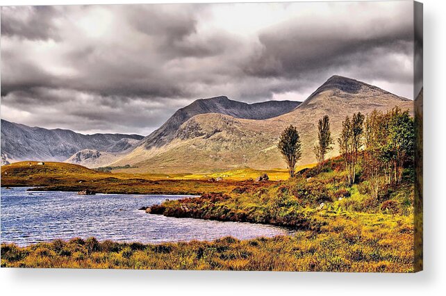 Lochan Na Stainge Acrylic Print featuring the photograph Lochan na Stainge by Chris Thaxter
