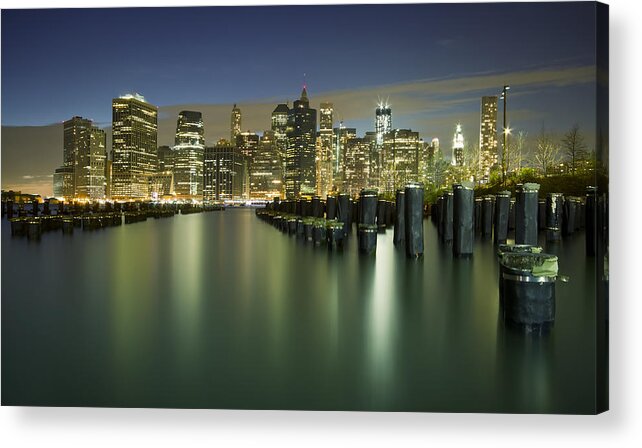New York Acrylic Print featuring the photograph Lost In Yesterday by Evelina Kremsdorf
