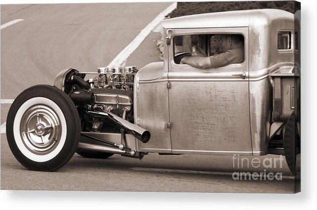 Transportation Acrylic Print featuring the photograph Old School Pick-up by Dennis Hedberg