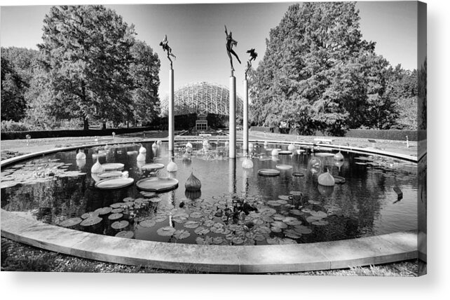 St Louis Acrylic Print featuring the photograph Reflections by Harold Rau