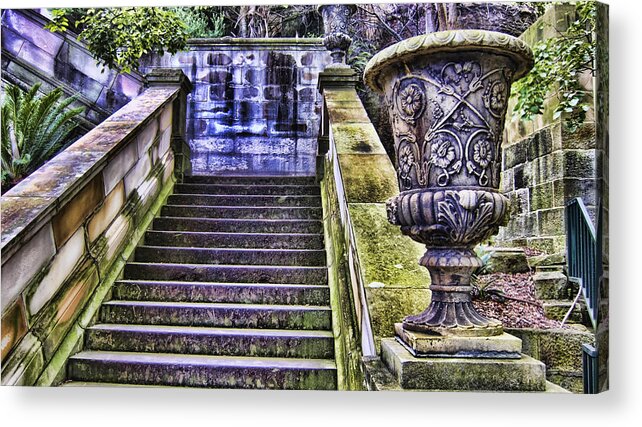 Stairway Acrylic Print featuring the photograph Stairway in Time by Douglas Barnard
