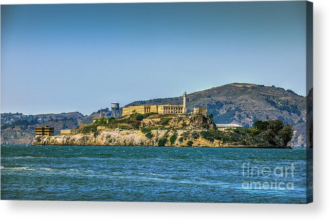 Bay Acrylic Print featuring the photograph Alcatraz San Francisco #1 by David Zanzinger