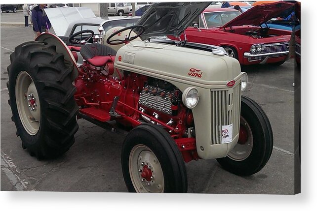 Hot Rod Acrylic Print featuring the photograph Hot Rod #1 by Jackie Russo
