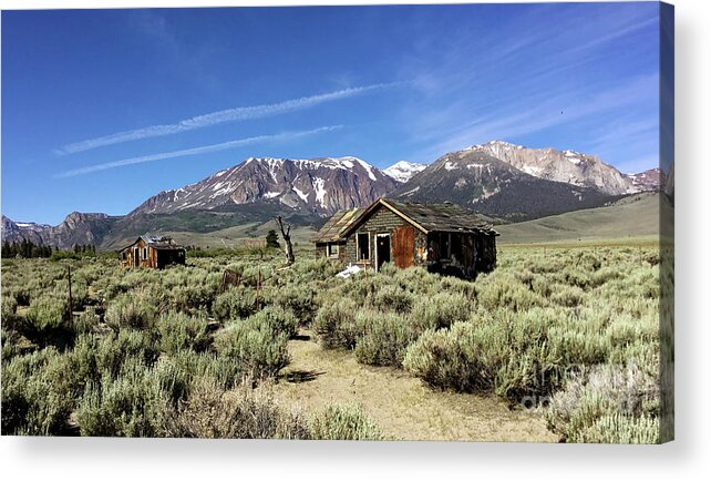 Sierra Nevada Acrylic Print featuring the photograph Little House #1 by Joseph G Holland