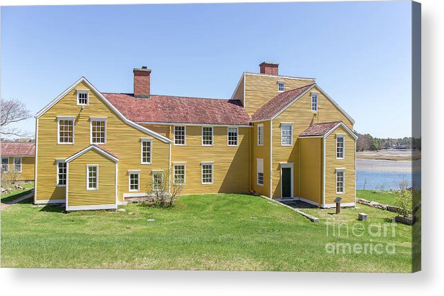 Dwelling Acrylic Print featuring the photograph Wentworth-Coolidge Mansion #1 by Edward Fielding