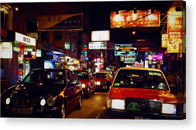 Hong Kong Acrylic Print featuring the photograph Hong Kong #11 by Takaaki Yoshikawa