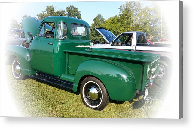 1952 Chevrolet Acrylic Print featuring the photograph 1952 Chevrolet by Geraldine DeBoer