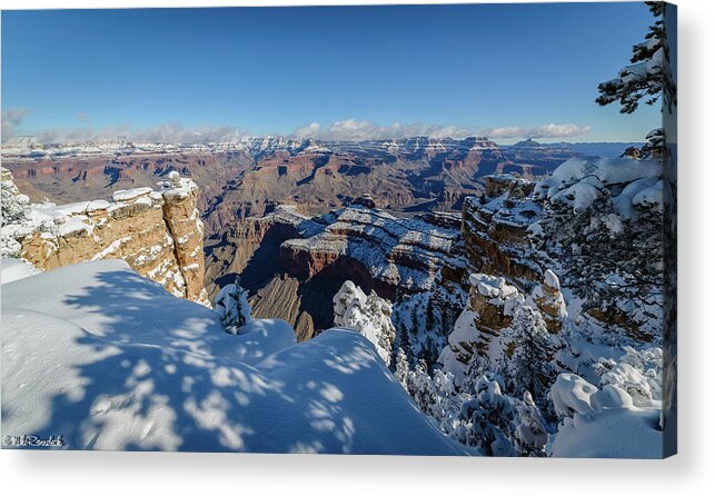 Grand Canyon Acrylic Print featuring the photograph Grand Canyon #4 by Mike Ronnebeck