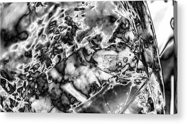 Digital Art Acrylic Print featuring the digital art Abstract #51 by Belinda Cox