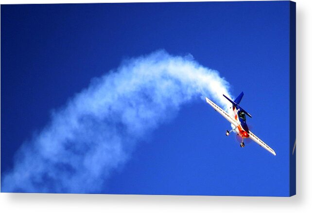 Airplane Acrylic Print featuring the photograph AirShow 6 Photograph by Kimberly Walker