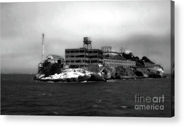 Alcatraz Acrylic Print featuring the photograph Alcatraz by Gregory Dyer