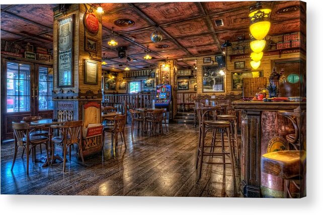 Bar Acrylic Print featuring the photograph Bar by Jackie Russo