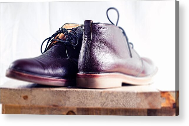 Shoes Acrylic Print featuring the photograph Boots by Hyuntae Kim