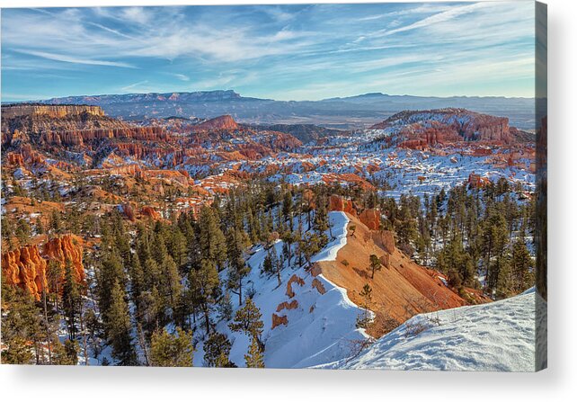 Natioanl Park Acrylic Print featuring the photograph Bryce Canyon by Jonathan Nguyen