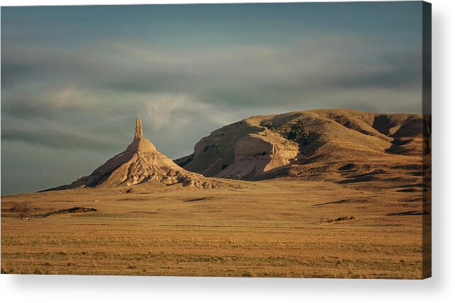 Chimney Rock Acrylic Print featuring the photograph Chimney Rock #2 by Susan Rissi Tregoning