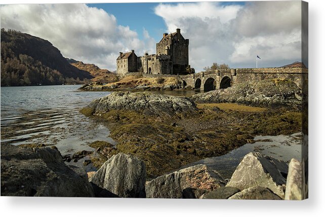 Eilean Donan Castle Acrylic Print featuring the photograph Eilean Donan Castle by Holly Ross