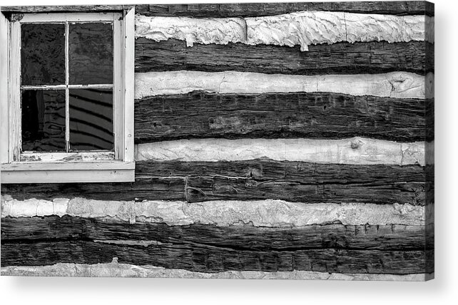 Cabin Acrylic Print featuring the photograph Establishment by Holly Ross