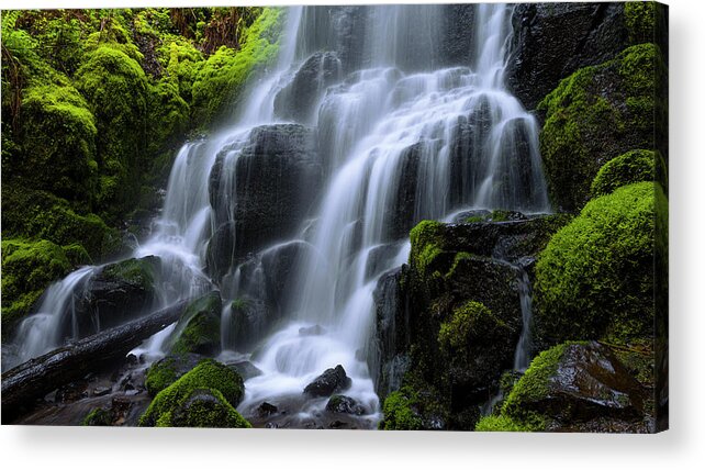 Falls Acrylic Print featuring the photograph Falls by Chad Dutson
