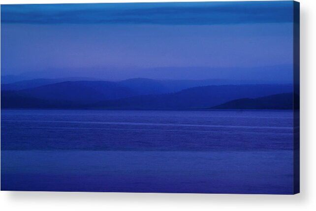 Blue Acrylic Print featuring the photograph Feeling Blue by Andrew Dickman