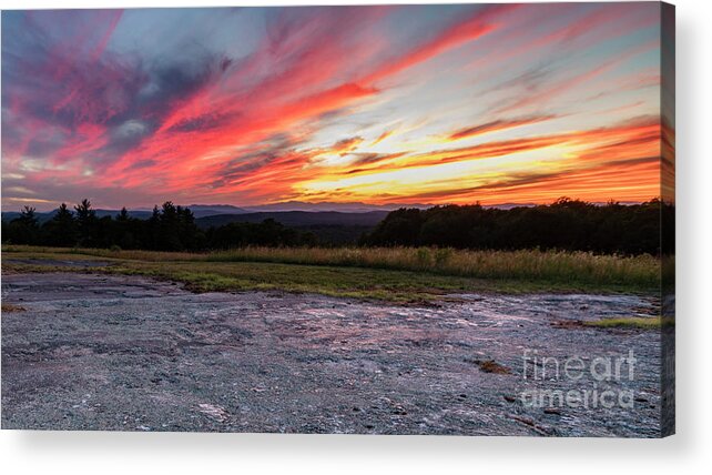 2018 Acrylic Print featuring the photograph Hacker Hill Sunset by Craig Shaknis