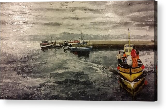  Acrylic Print featuring the photograph Harbour by Elizabeth Hoare Gregory