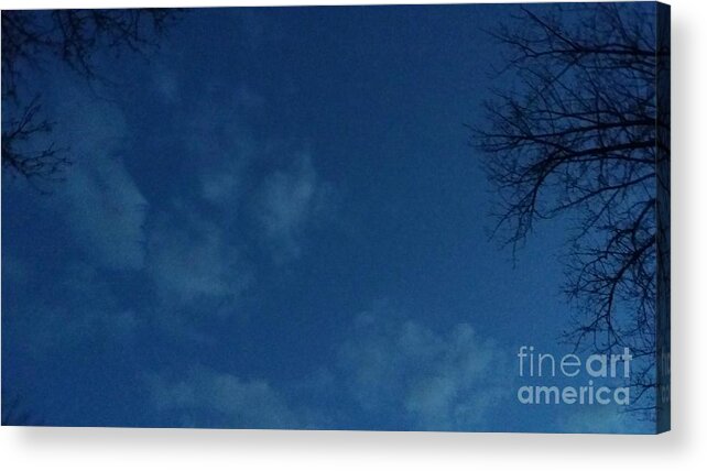 Angel Acrylic Print featuring the photograph Holding You In Heaven by Diamante Lavendar