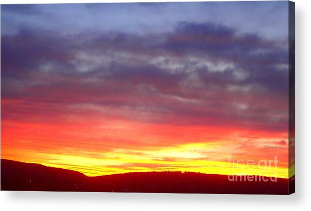 Nepa Acrylic Print featuring the photograph Hot time tonight by Christina Verdgeline