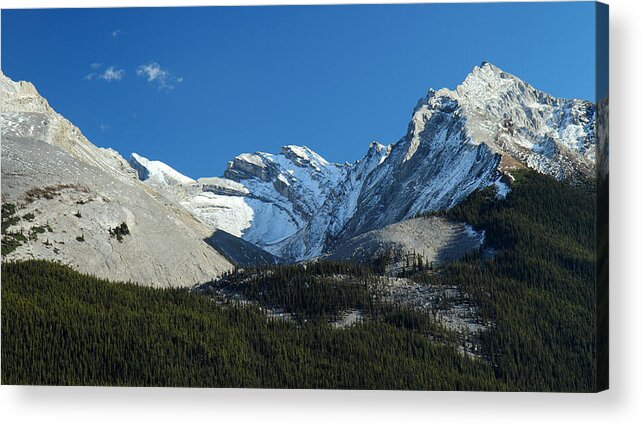 Jasper Acrylic Print featuring the photograph Jasper mountain scene by Pierre Leclerc Photography