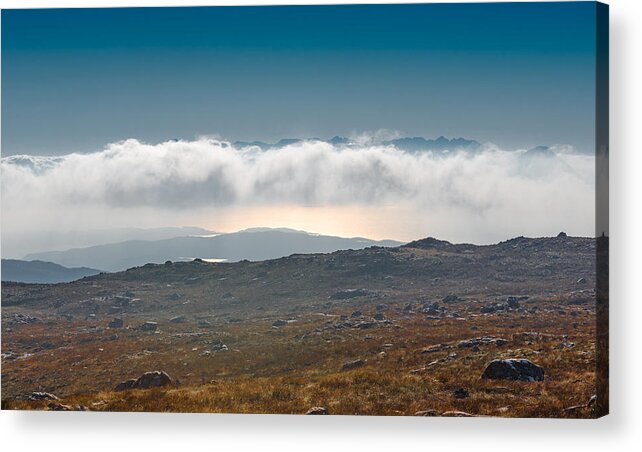 Applecross Acrylic Print featuring the photograph Kingdom in the sky by Gary Eason