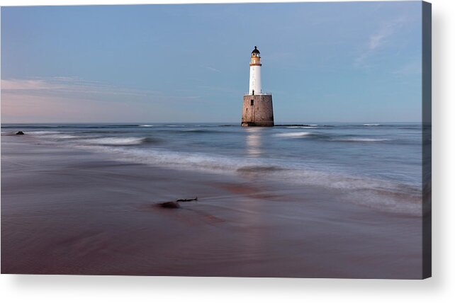 Rattray Head Lighthouse Acrylic Print featuring the photograph Lighthouse by Grant Glendinning