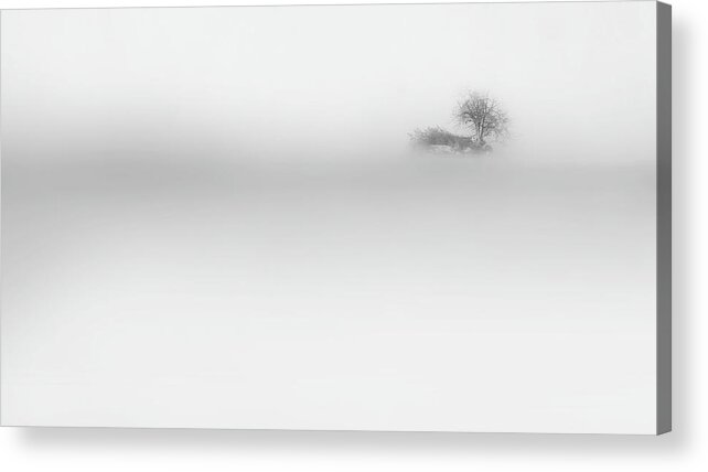 Minimalism Acrylic Print featuring the photograph Lost Island by Bill Wakeley