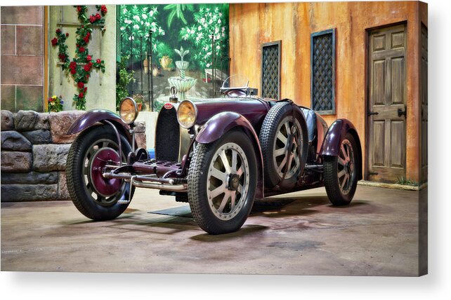 Automotive Museum Acrylic Print featuring the photograph Mile-a-minute by Eduard Moldoveanu
