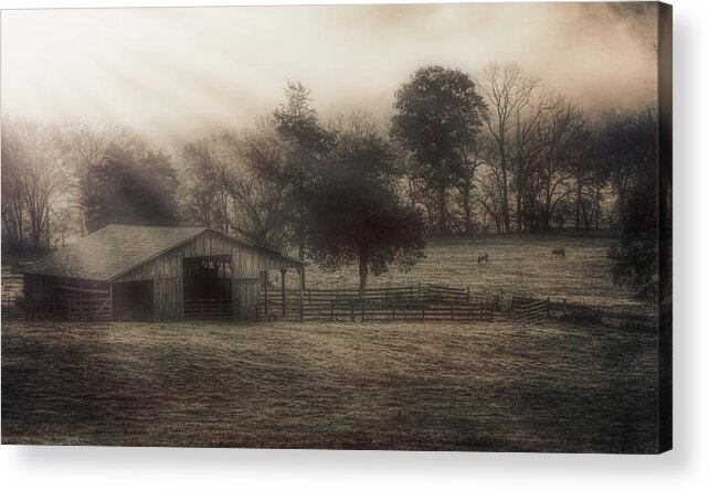 Fall Acrylic Print featuring the photograph Morning In Boxley Valley by Jonas Wingfield