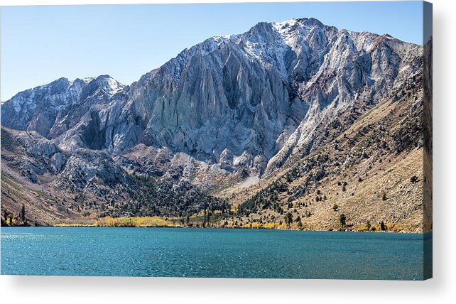I395 Acrylic Print featuring the photograph Mount Laurel and Convict Lake by Bruce Friedman