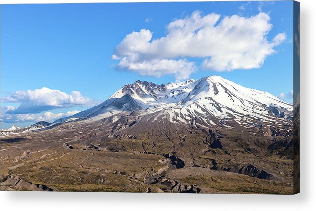 Mount St Helens Acrylic Print featuring the photograph Mt Saint Helens by Robert Bellomy