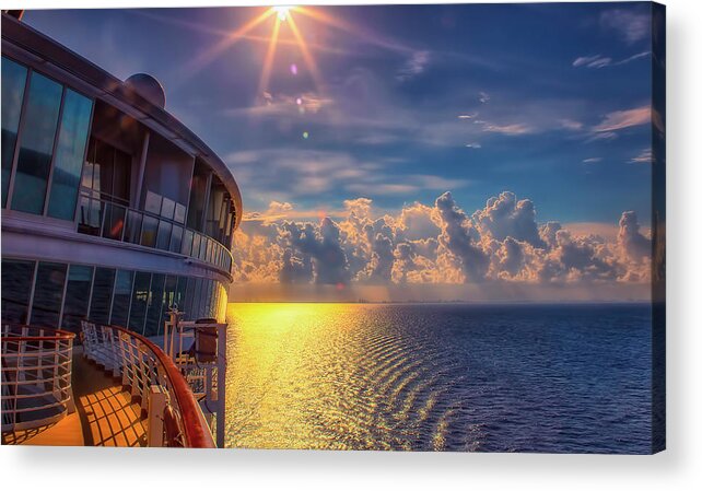 Photograph Acrylic Print featuring the photograph Natures Beauty at Sea by Reynaldo Williams