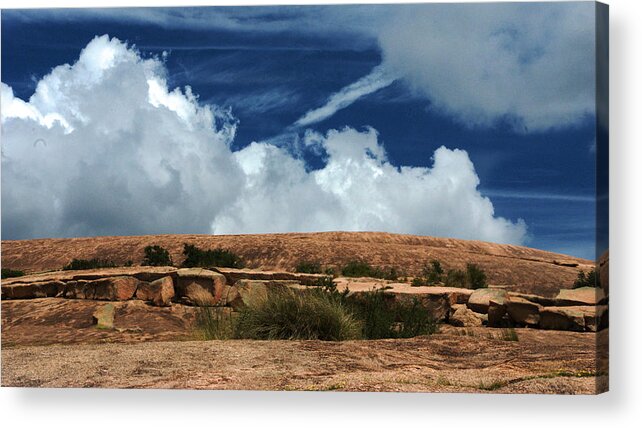  Spring Photographs Acrylic Print featuring the photograph Near the Sumit by Karen Musick