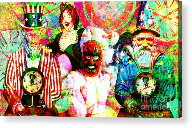 Penny Arcade Acrylic Print featuring the photograph Penny Arcade 20160223 v1 by Wingsdomain Art and Photography