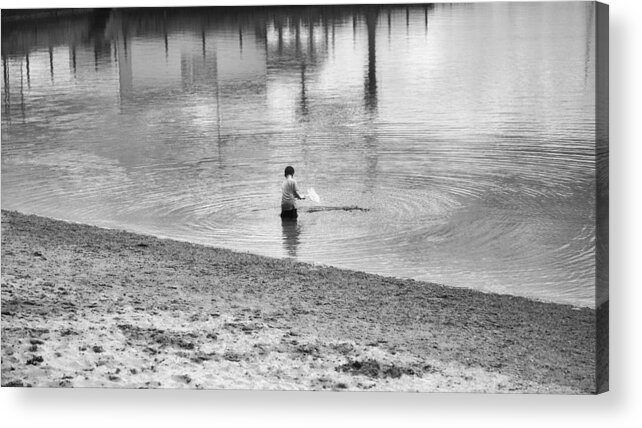 Playing Catch Acrylic Print featuring the photograph Playing Catch by Kate Hannon