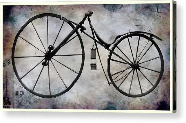 Bicycle Heaven Acrylic Print featuring the photograph Progress by Stewart Helberg