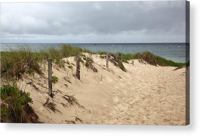 Beach Acrylic Print featuring the photograph Race Point Beach Provincetown Massachusetts by Michelle Constantine