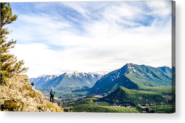  Acrylic Print featuring the photograph Rattlesnake Ledge by Brian O'Kelly