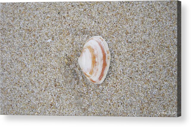Sylt Acrylic Print featuring the photograph Serenity wishes by Heidi Sieber