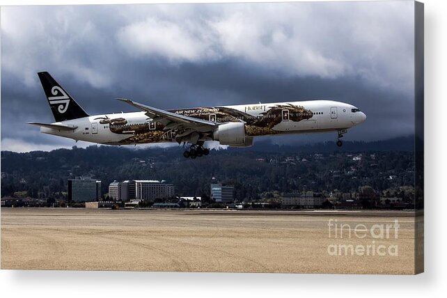 Boeing Acrylic Print featuring the photograph Smaug by Alex Esguerra