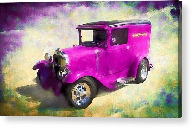 Ford Acrylic Print featuring the digital art Stand Out by Rick Wicker