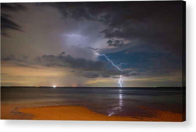 Storm Acrylic Print featuring the photograph Storm Tension by Marvin Spates