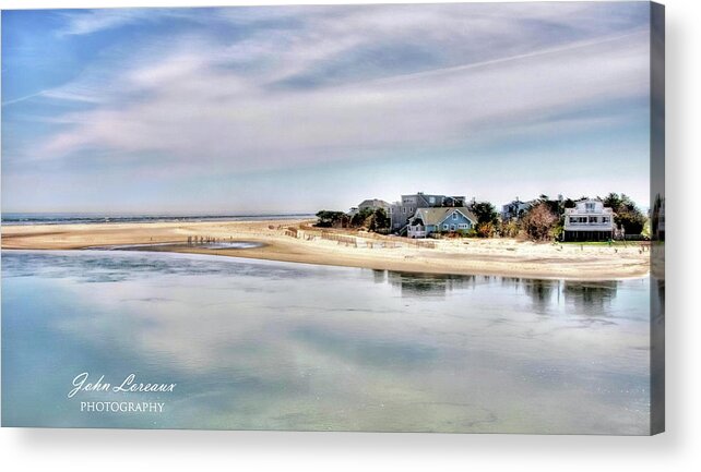 Ocean Acrylic Print featuring the photograph Strathmere by John Loreaux