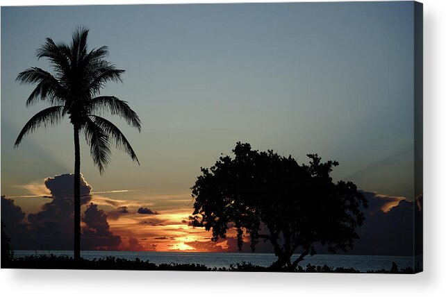 Florida Acrylic Print featuring the photograph Sublime Sunrise Delray Beach Florida by Lawrence S Richardson Jr