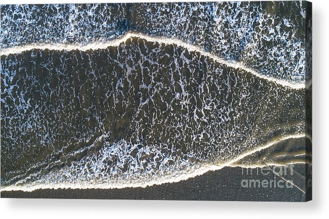 Water Acrylic Print featuring the photograph Wave Formation by Richard Amble